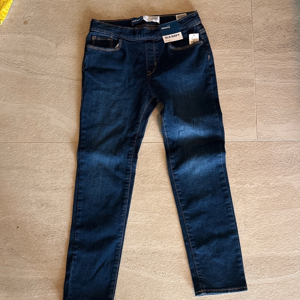 Old Navy Men's Dark Blue Skinny Jeans